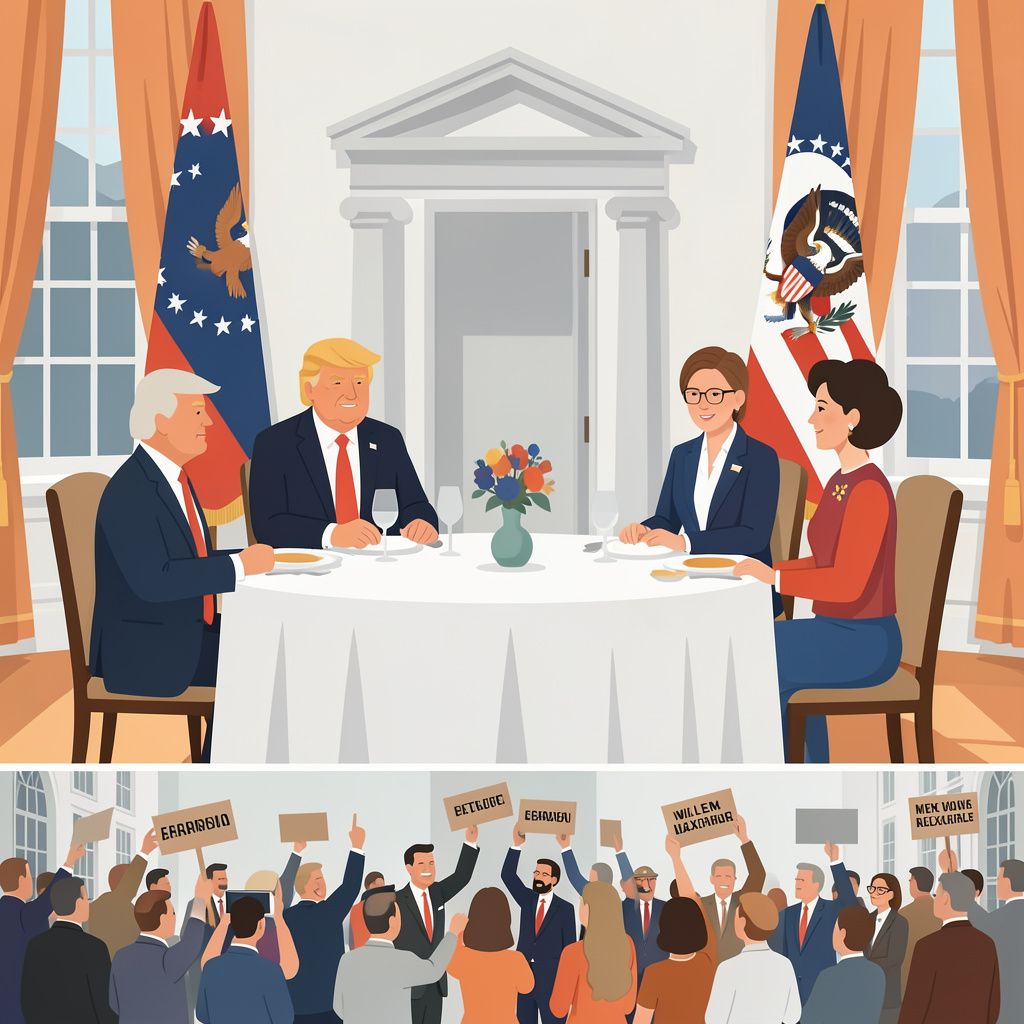 Dutch Prime Minister Jetten Faces Parliamentary Opposition Over Controversial Trump Visit