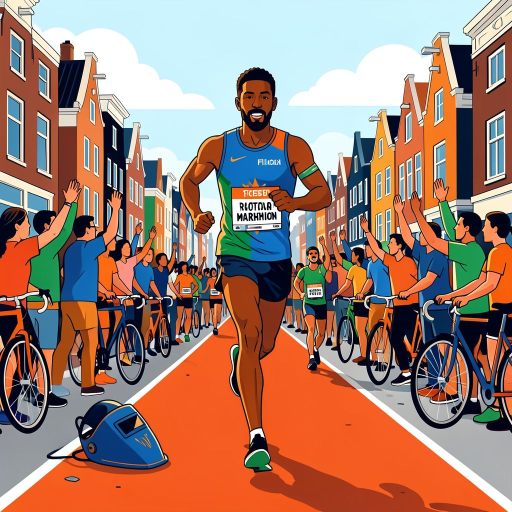 Former Welder Becomes Marathon Champion Favourite After Years of Evening Training