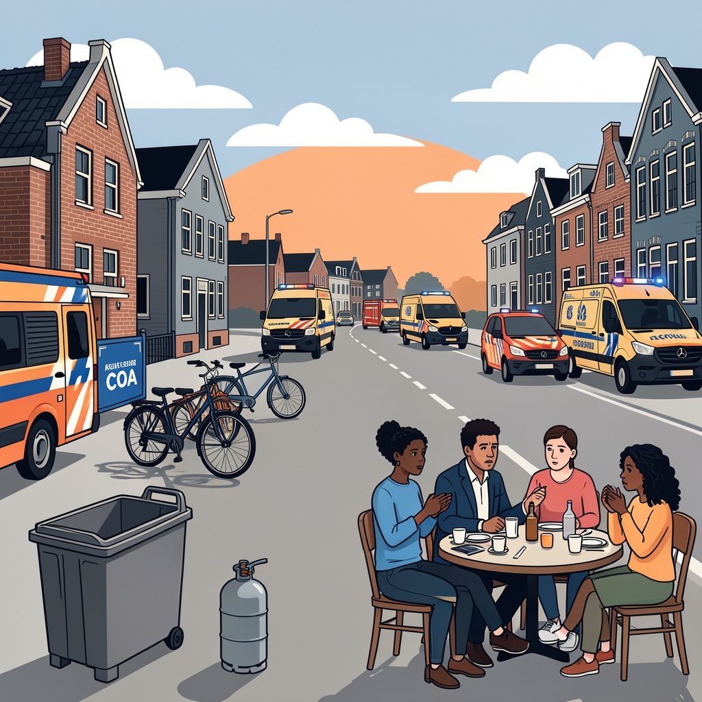 Gas Leak Forces Evacuation of 500 Asylum Seekers in Hoofddorp