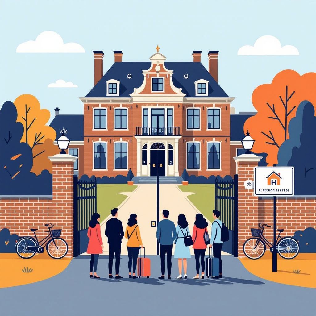 Dutch Asylum Housing Crisis Deepens as Brummen Estate Goes Up for Sale